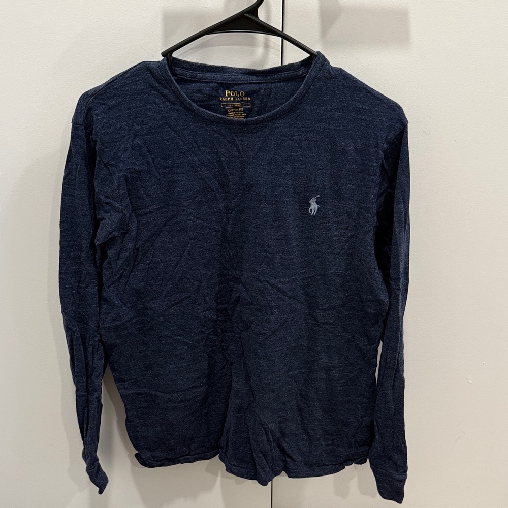 Polo by Ralph Lauren Navy Long Sleeve Tee